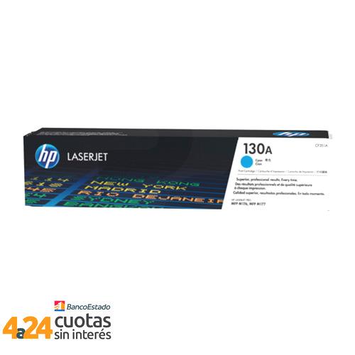 Toner Original HP 130A Cyan