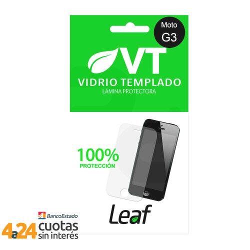 Lámina vidrio templado Moto G3