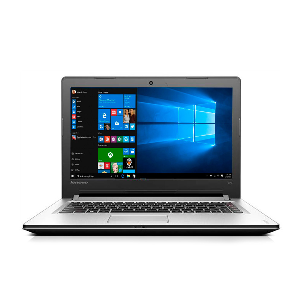 Lenovo Notebook IdeaPad 300 Pentium Quad core N3700 8GB 500GB 14