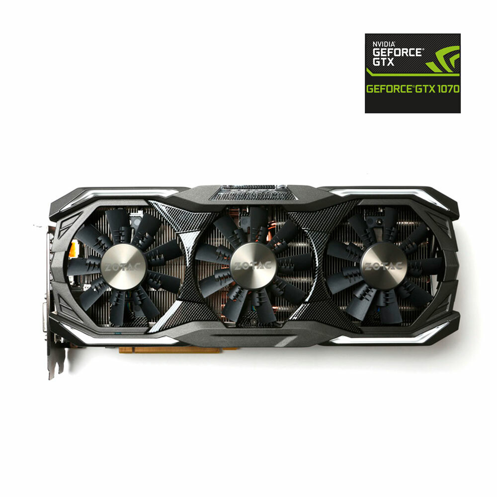 Zotac Video NVIDIA GeForce GTX1070 8GB GDDR5 AMP! Extreme Core
