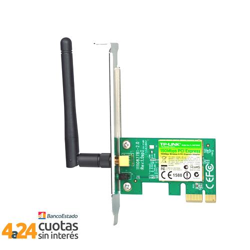 Tarjeta de Red Interna PCI-E N150 TL-WN781ND