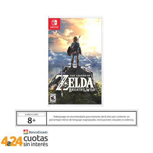 The Legend of Zelda: Breath of the Wild Nintendo Switch