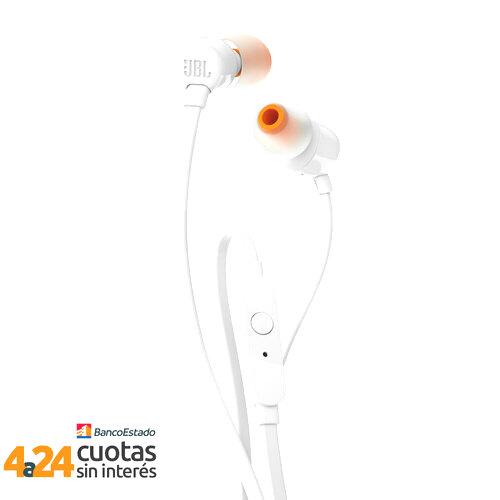 Audífonos In Ear Tune 110 Blanco JBL