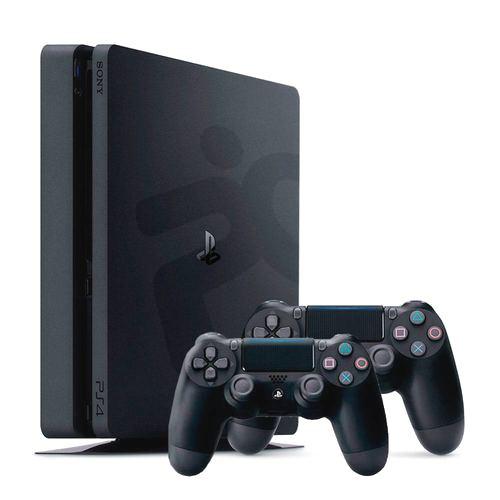 Sony PS4 Slim 500GB + 2 Gamepads + 3 Juegos | PC Factory