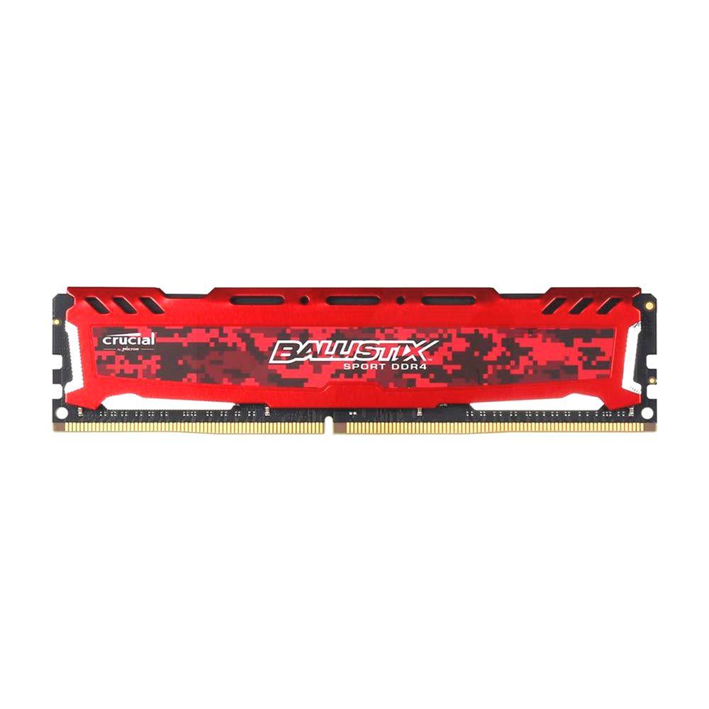 Ballistix DDR4 8GB 2400MHz Ballistix Sport LT (Red) | PC Factory