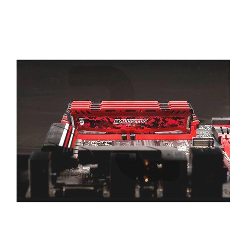 Ballistix DDR4 8GB 2400MHz Ballistix Sport LT (Red) | PC Factory
