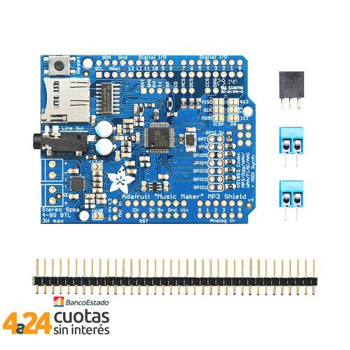 Music Maker MP3 - Shield para Arduino