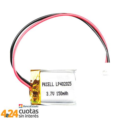 Batería de Polímero de Litio 3.7V 150mAh