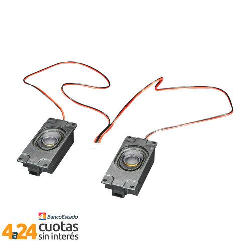 Set de Parlantes con caja 3W 4Ω