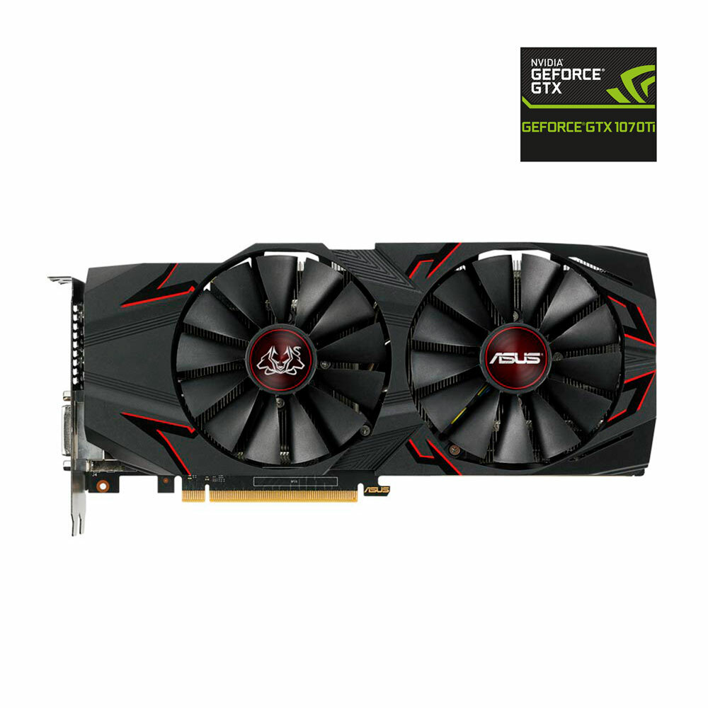 Asus Video NVIDIA GeForce GTX1070Ti A8GB CERBERUS | PC Factory