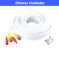 Cable BNC 30 Metros Video y Poder para cámaras