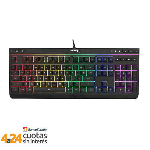 Teclado Gamer HyperX Alloy Core RGB Membrana Español USB