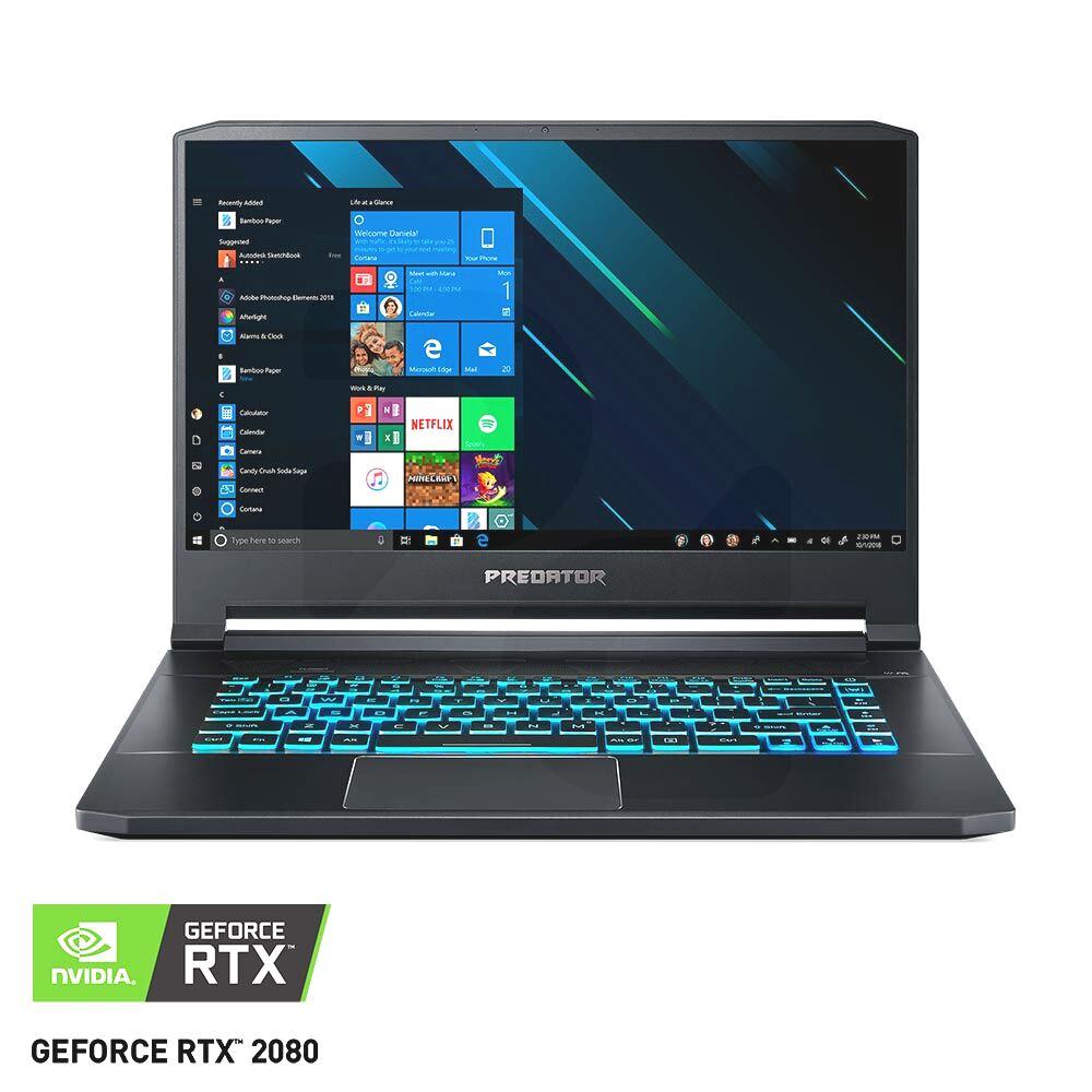 Acer Notebook Gamer Predator Triton 500 Intel i7-8750H NVIDIA RTX