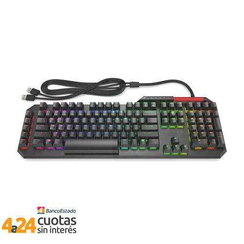 Teclado Gamer OMEN Sequencer RGB USB Negro Español