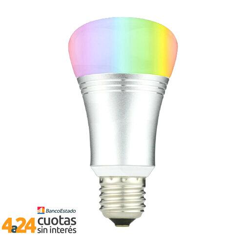 Ampolleta Inteligente WIFI / Multicolor RGB  / Luz Fría IRT