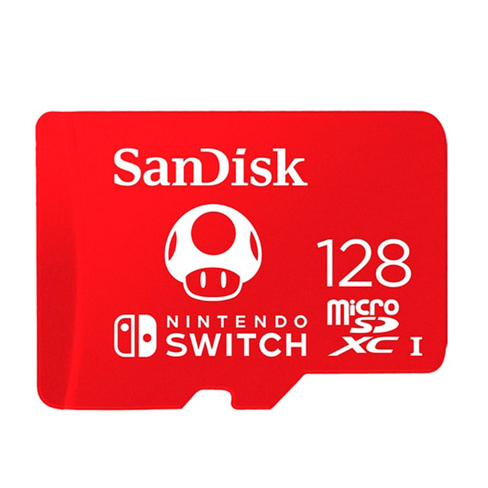 SanDisk Memoria 128GB MicroSDXC para Nintendo Switch™ - Mario