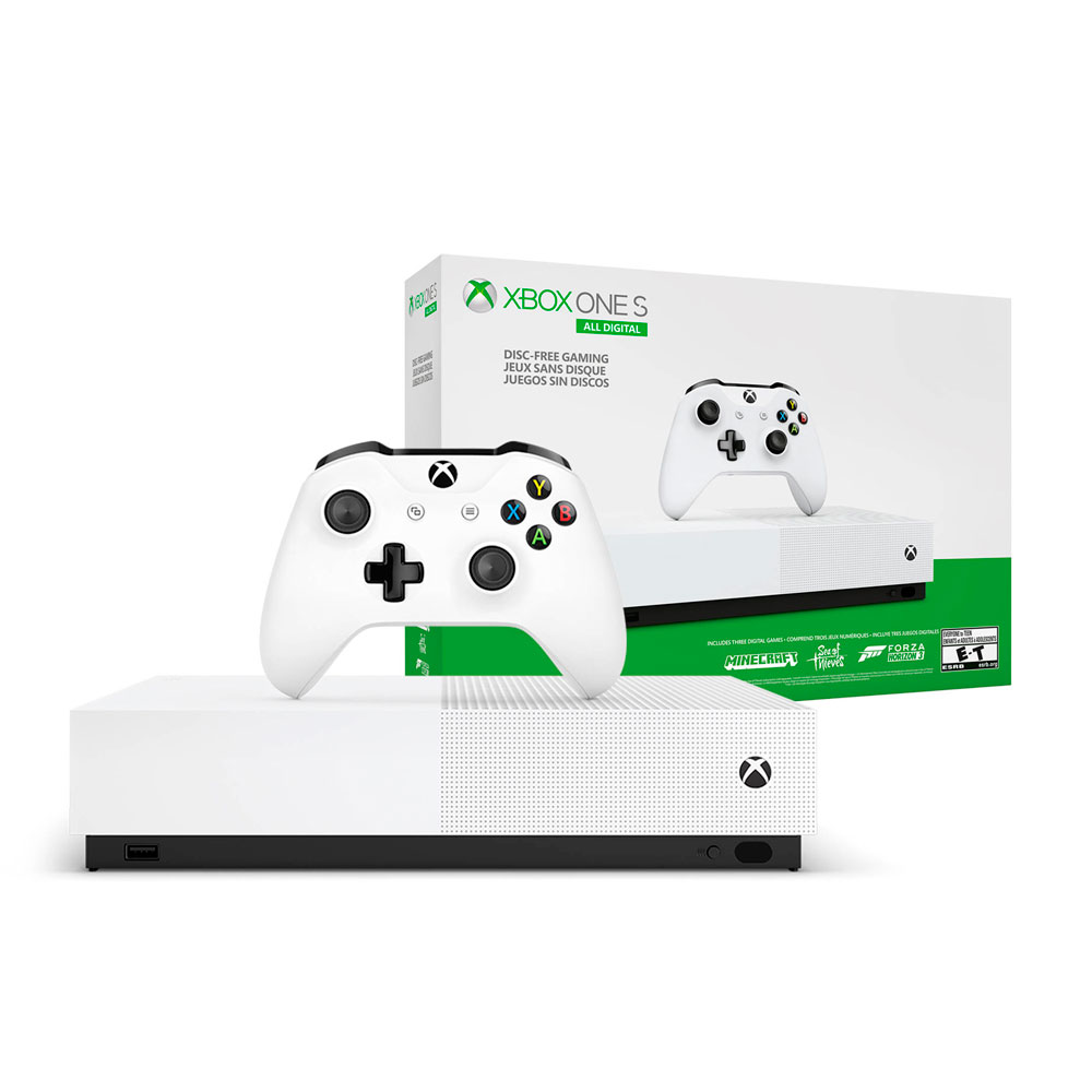 Microsoft Xbox One XBOX ONE S 1TB(FORZA… Microsoft Xbox One S All Digital 1 TB | PC Factory