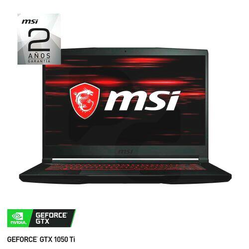 MSI Notebook Gamer GF63 Thin 9RCX Intel i5-9300H GTX 1050(4GB