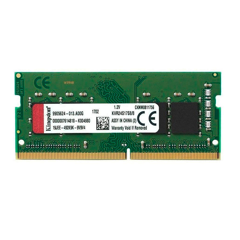 Kingston Memoria Notebook 8GB SoDimm DDR4 2400MHz Value RAM | PC