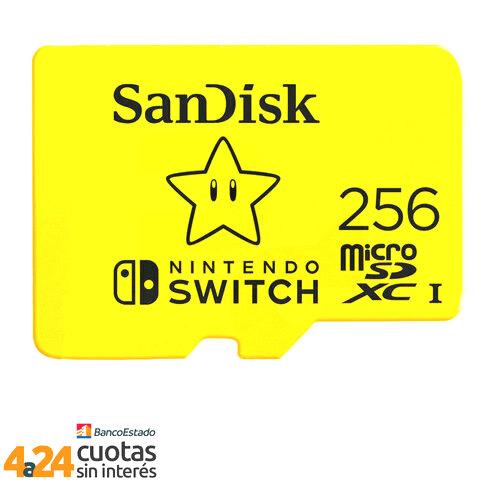 Memoria 256GB MicroSDXC para Nintendo Switch™ - Star Edition