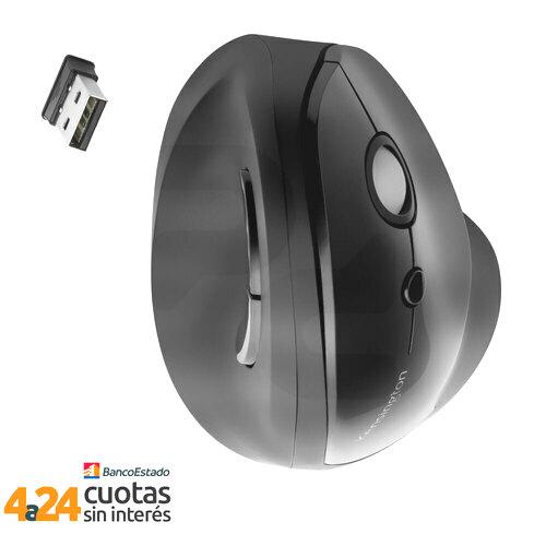 Mouse Vertical Ergonómico Profit Negro USB Inalámbrico