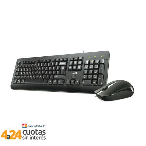 Combo Teclado + Mouse KM-160 USB Negro