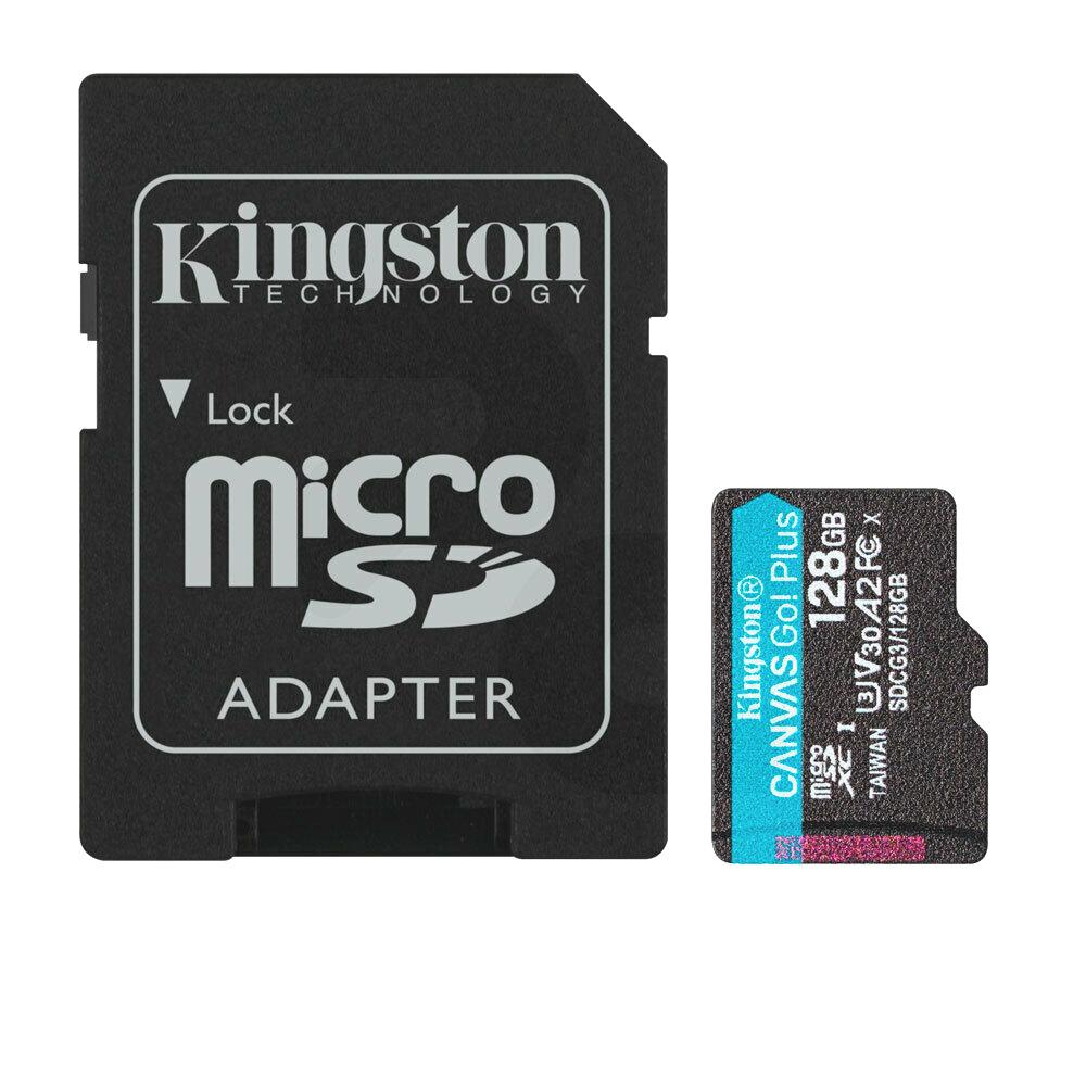 Kingston Memoria 128GB microSDXC (170MB/s) A2 U3 V30 Canvas Go