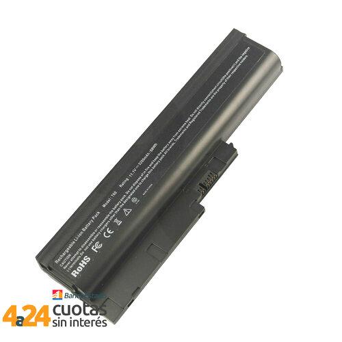 Batería Alternativa para Notebook Lenovo T60/R60/R61/R60E/T60P 