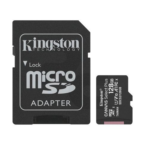 Kingston Memoria 128GB microSDXC (100MB/s) UHS-I U1 A1 Canvas