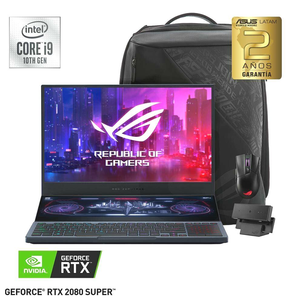 Asus Notebook Gamer ROG Zephyrus Duo 15 Intel i9-10980HK NVIDIA