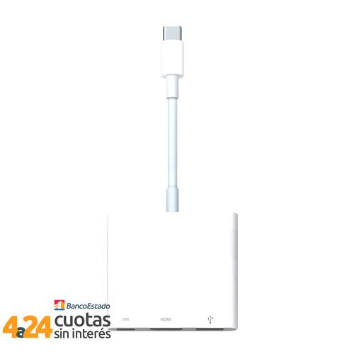 Adaptador multipuerto de USB-C a AV digital (HDMI, USB, USB-C)