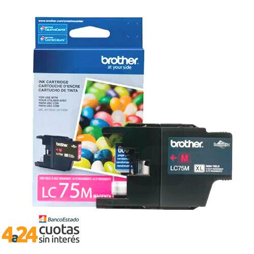 Cartucho de Tinta Original Brother  LC75 Magenta