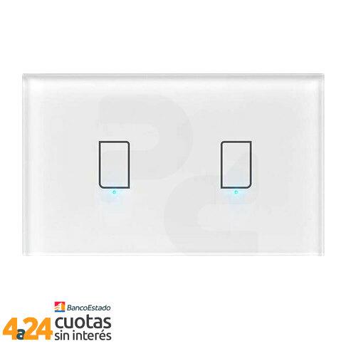 Interruptor Inteligente 2 Switches TC2S Broadlink/Bestcon