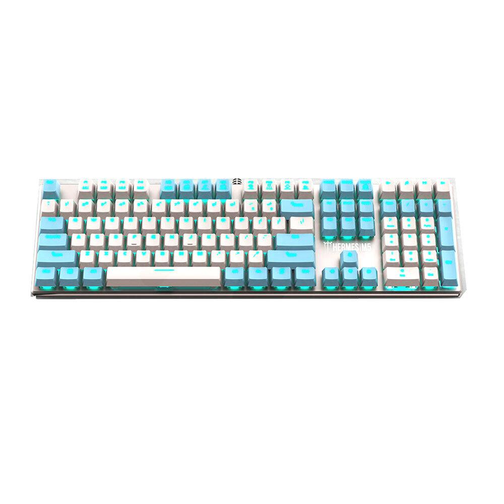Gamdias Teclado Gamer Hermes M5 Mecánico USB Blanco | PC Factory
