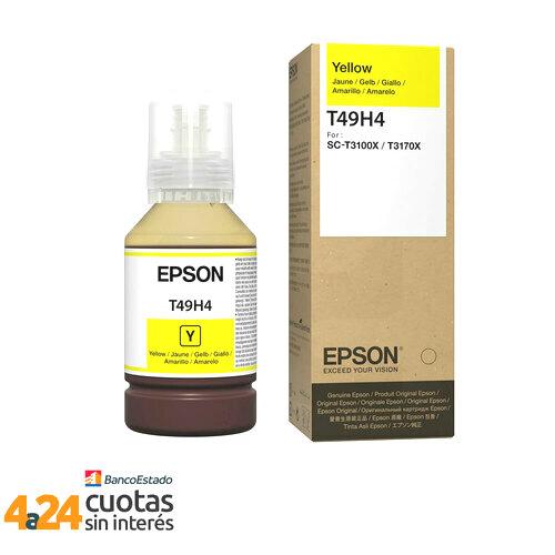 Botella de Tinta Original Epson T49H400 Amarillo  / 140ml