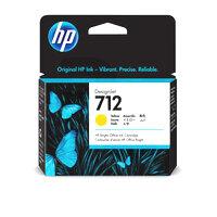 Cartucho de Tinta Original HP 712 Amarillo / 29ml