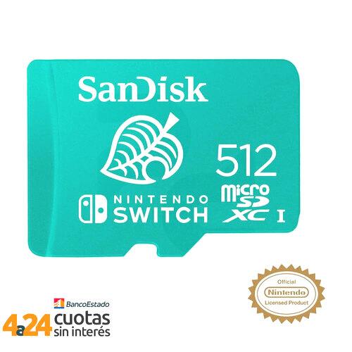 Memoria 512GB MicroSDXC para Nintendo Switch™ - Nook Edition