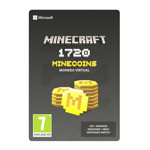 Código Digital 1720 Monedas Minecraft 