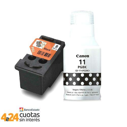 Combo Cabezal Negro + Botella Tinta Negra Pigmantada (BH-10 + GI-11PGBK)