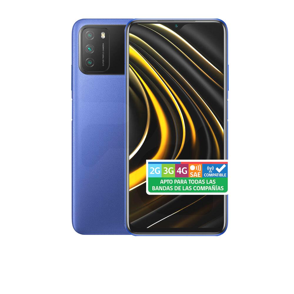 Xiaomi 海外版SIMフリー POCO M3 4GB 128GB ブルー Xiaomi Smartphone Poco M3 128GB/4GB Azul Liberado | PC Factory