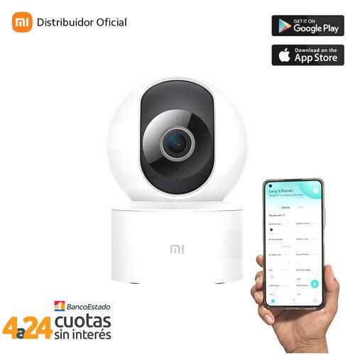 Cámara Seguridad IP Full HD WiFi de interior con movimiento Mi Home Security Camera 360°1080P compatible con Google Assistant y Alexa