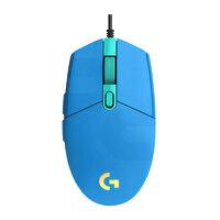 Mouse Gamer G203 RGB Lightsync USB Azul