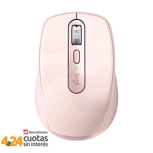 Mouse MX Anywhere 3 Wireless-Bluetooth Rosa