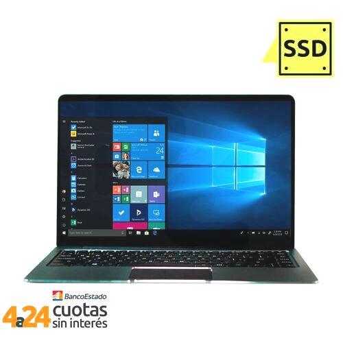 Notebook Lotus 14"" FHD Celeron N3350 4GB 128GB SSD Windows 10 Dark Gray