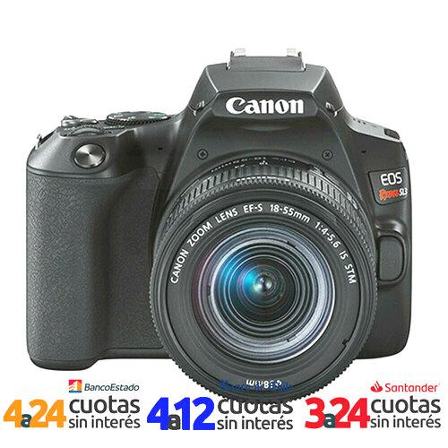 Cámara Reflex Canon EOS Rebel SL3 + Lente EF-S 18-55mm IS STM