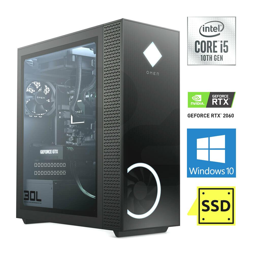 ⭐️推しに届け⭐️ 様PC/Core i5-10600KF/16G/RTX2060S HP Desktop Gamer Omen Intel Core i5-10600K 16GB 1TB+256GB SSD