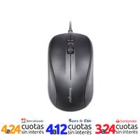 Mouse For Life Tres Botónes Cable USB Negro