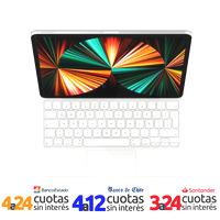 Magic Keyboard para iPad Pro de 12,9" (6a, 5a, 4a y 3a generación) - Español - Blanco