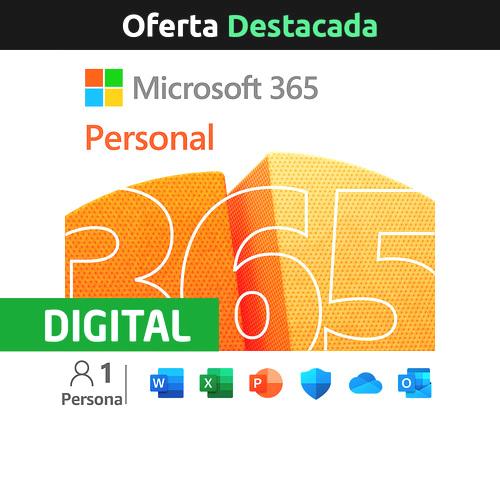 Promoción M365 15 meses Personal Digital - 12 Meses + 3  Meses Gratis - Antes Office 365 Personal