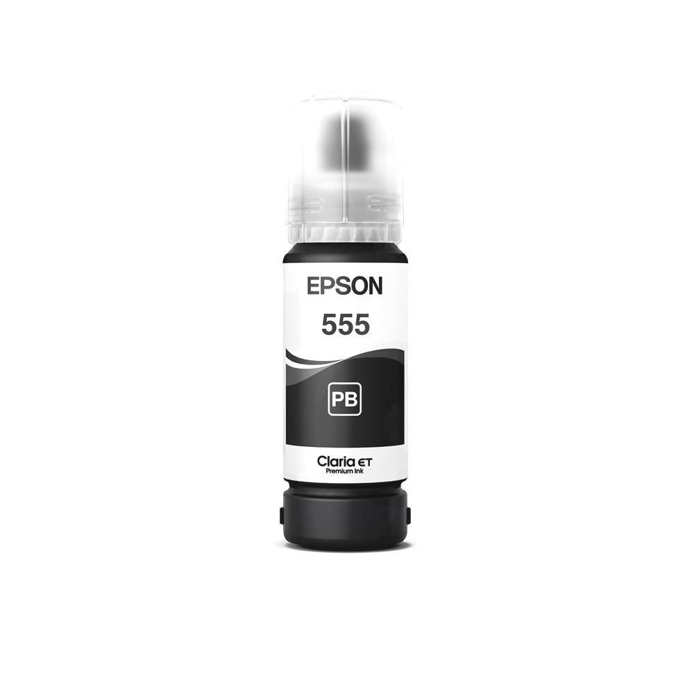 Epson Botella de Tinta Original Epson T555120-AL Negro Fotográfico